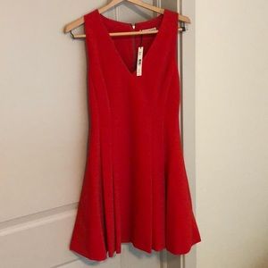 NWT Alice + Olivia Poppy Red Dress